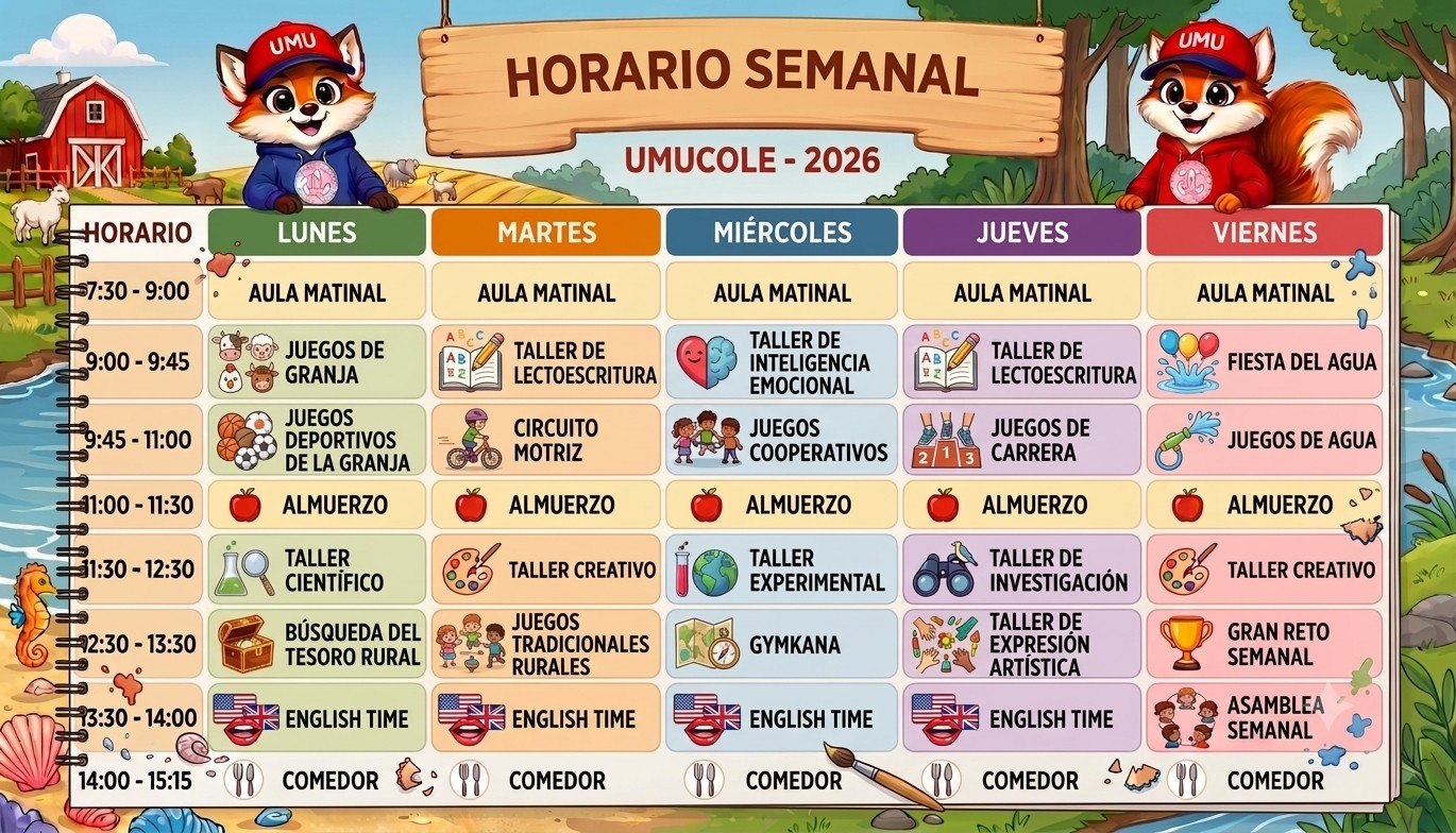 Horario grupos